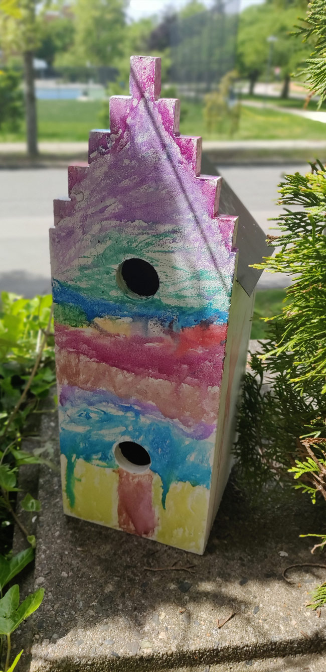 Winner category birdhouse up to 7 years old