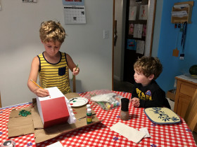 Ronan and Karsten Glass - Age 7 and 3 Ronan and Karsten Glass - Age 7 and 3